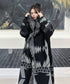 Fringe Pattern Long Coat